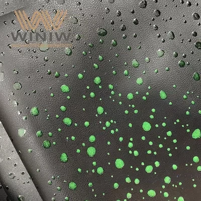 Microfiber pu nubuck da dập nổi da thân thiện với giày cho giày